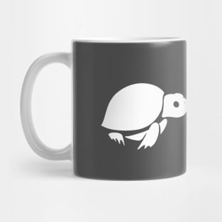 Baby russian tortoise, stylized for tortoise lover Mug